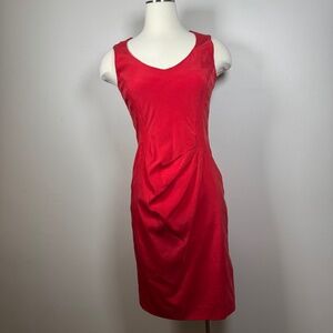 RIANI Scarlet Sleeveless Midi Dress